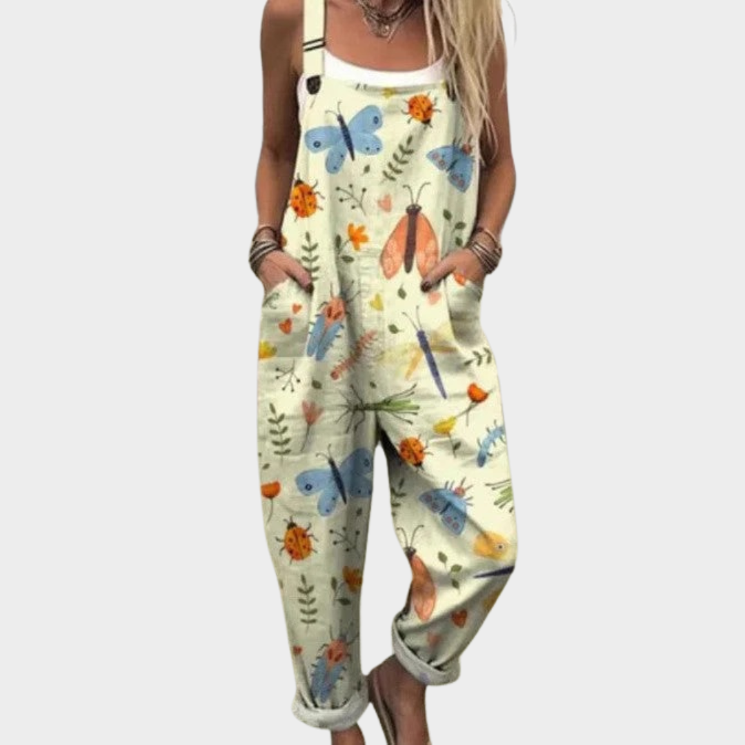 Elynora | Comfortable Printed Jumpsuit