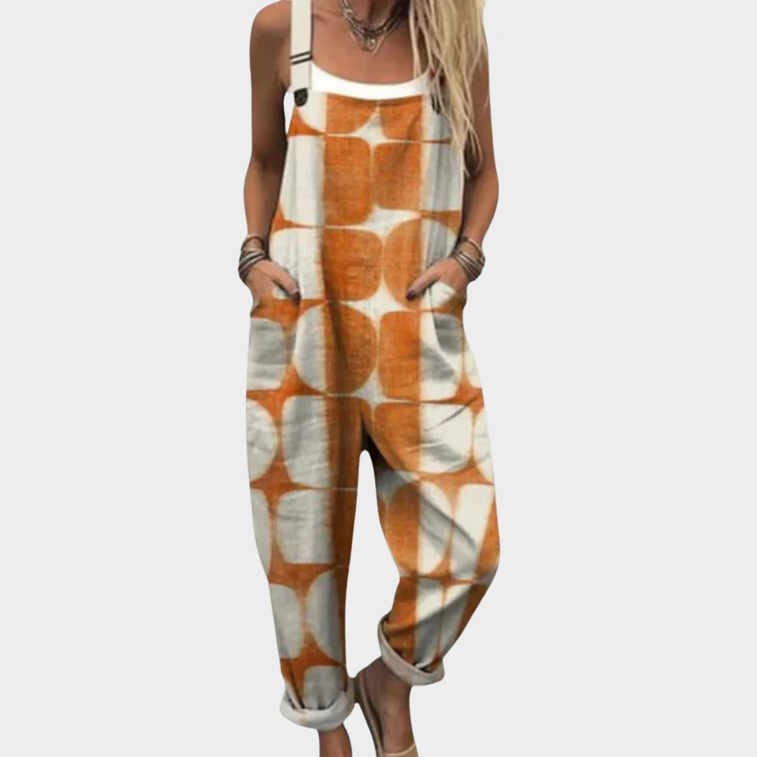 Gysara | Comfortable Printed Jumpsuit