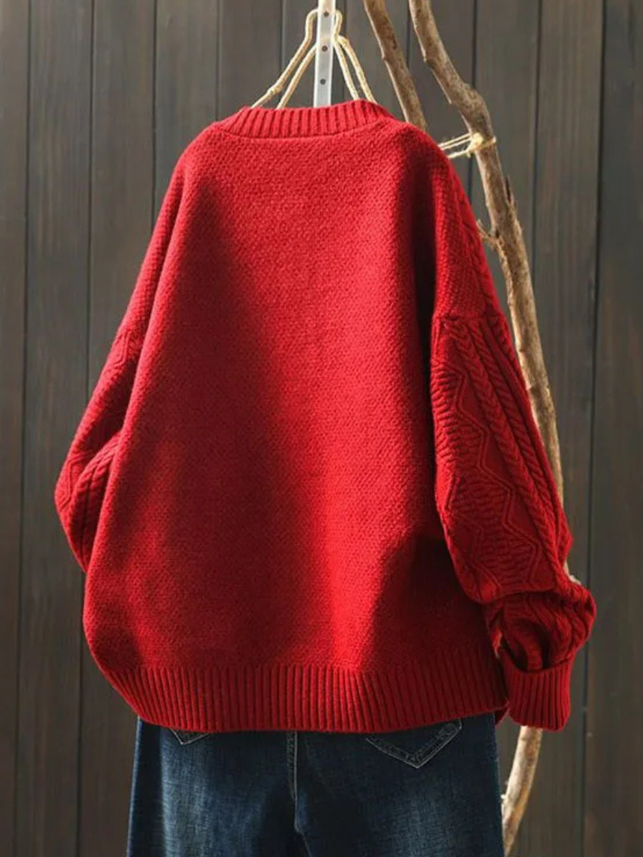 Lorenza Cable Cardigan