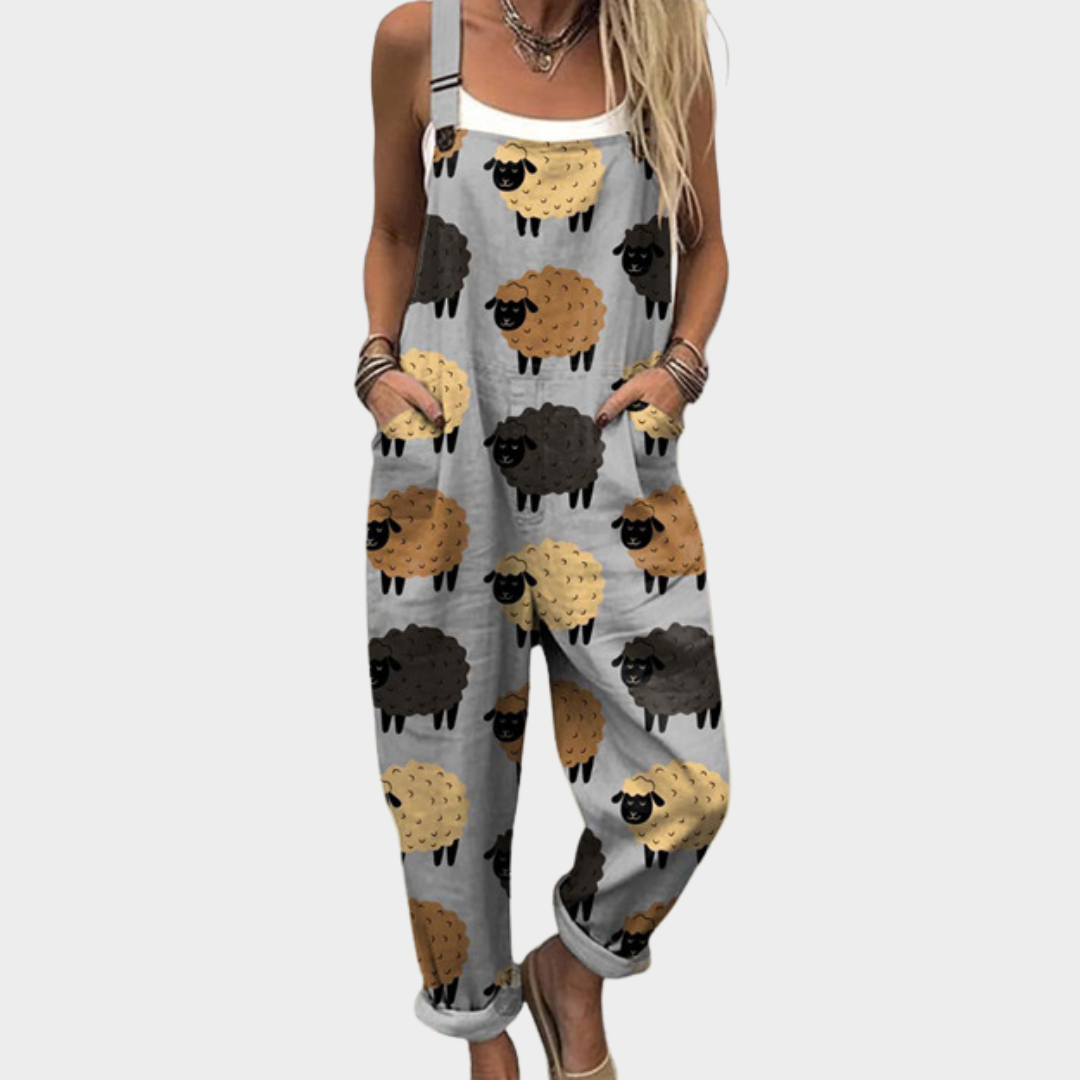 Jynessa |Comfortable Printed Jumpsuit