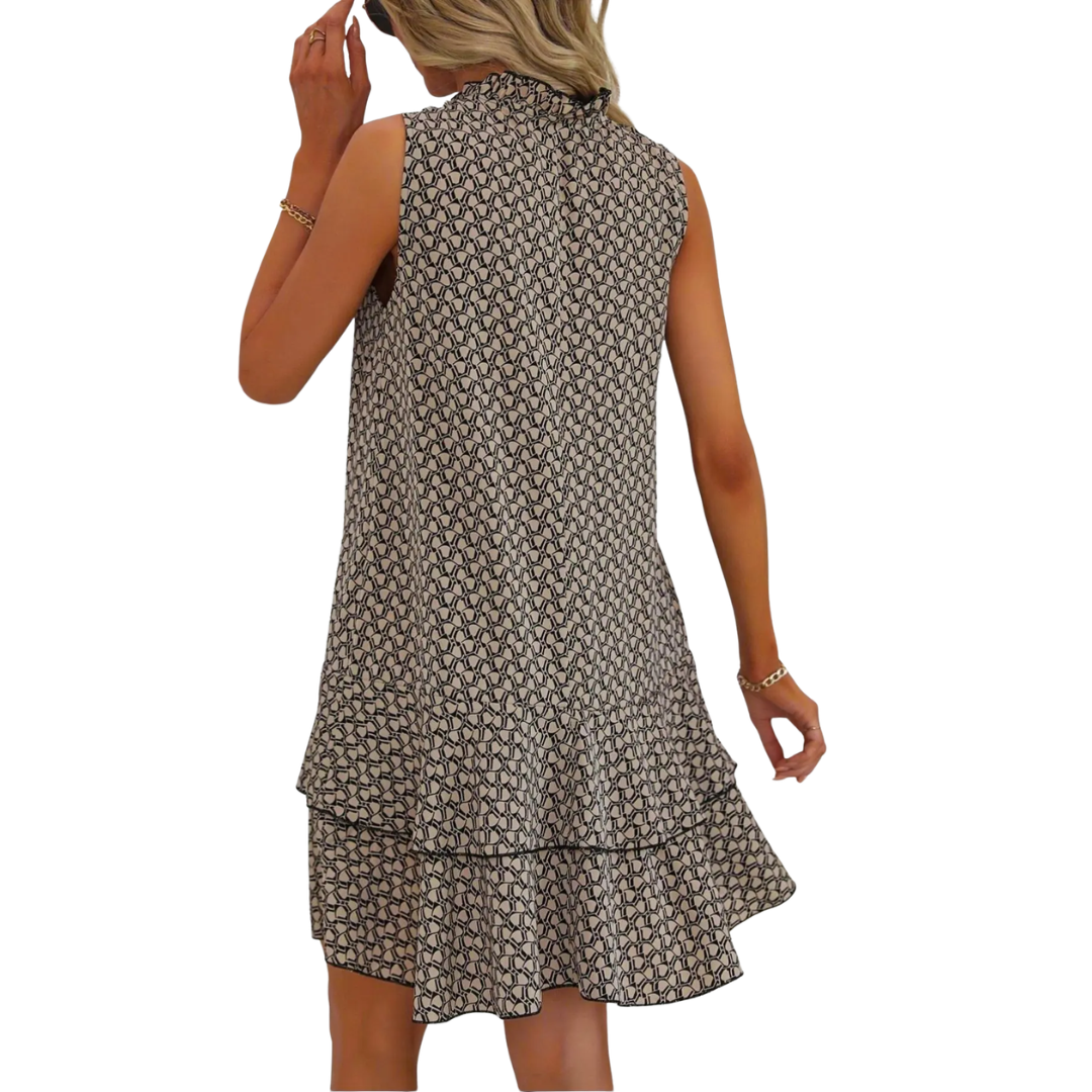 Naomi | Bohemian Printed Dress