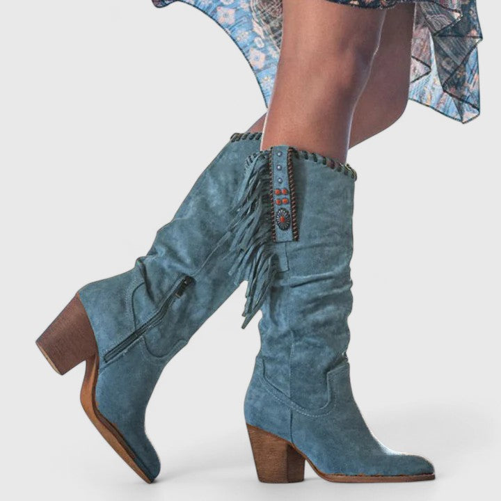 Sienna Fringe Boots