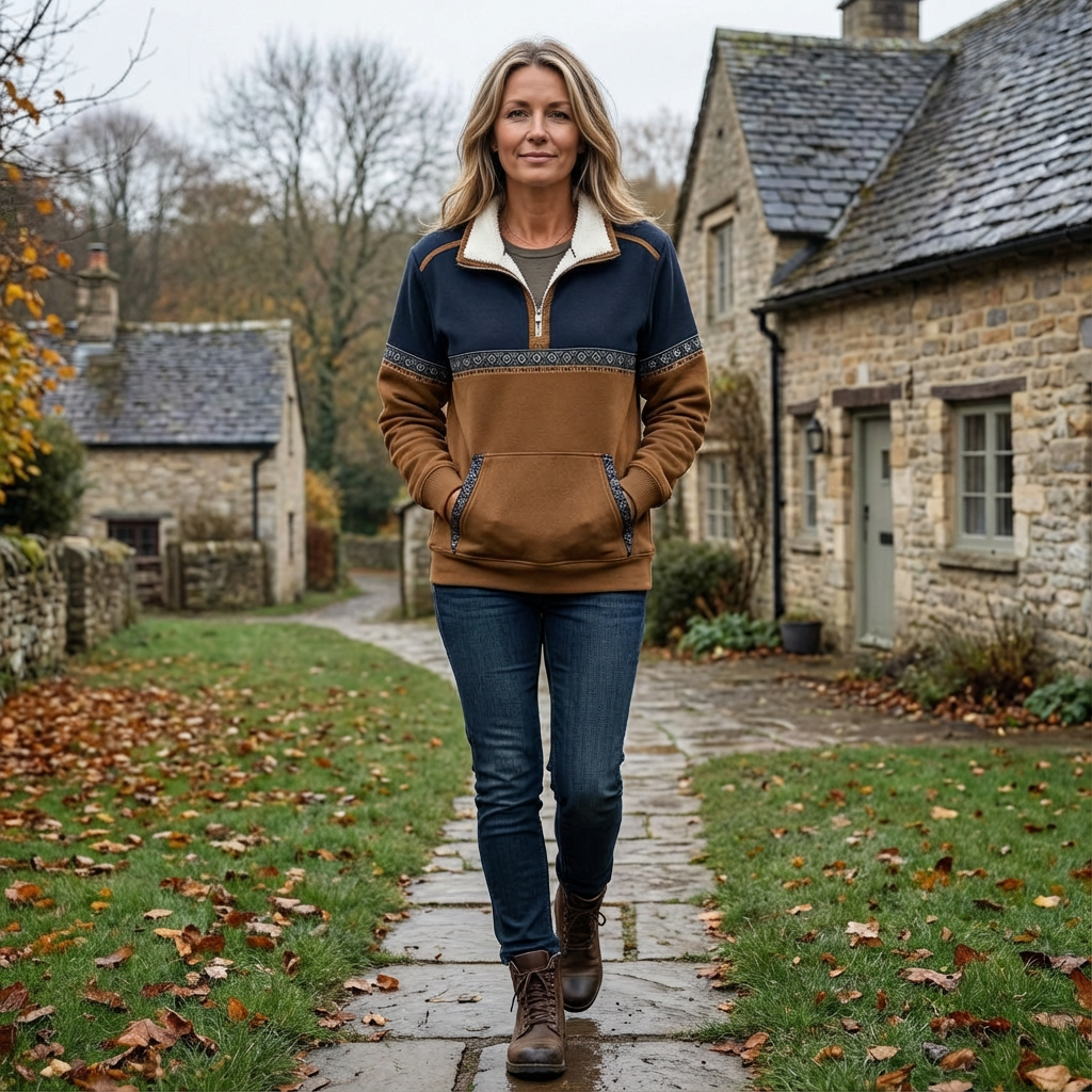 Rosa Cosy Half Zip