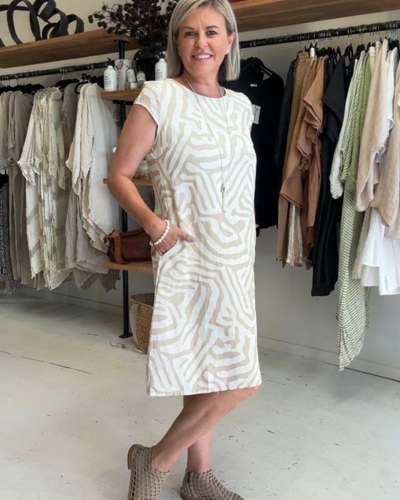Serena | Round Neck Breathable Summer Dress