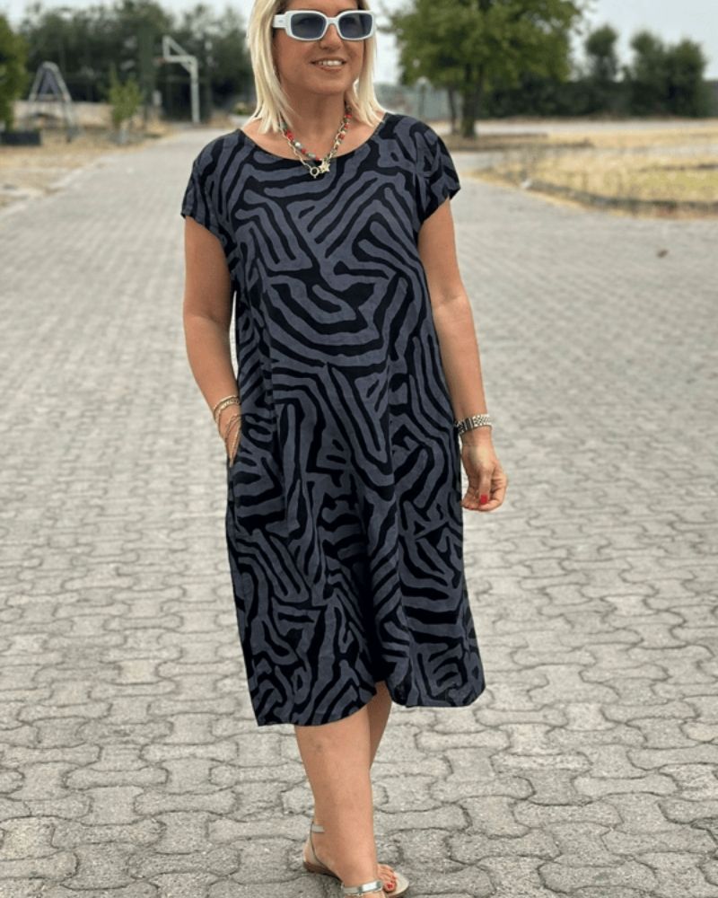 Serena | Round Neck Breathable Summer Dress