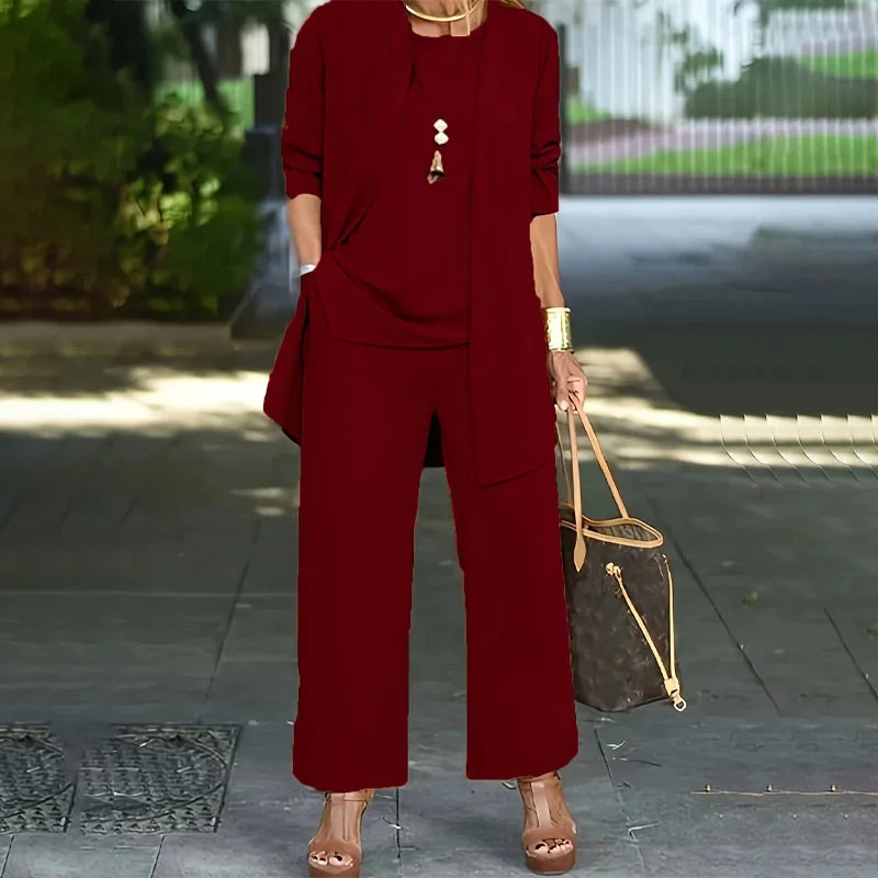Kaevia | 3 Piece Loose Fit Lounge Set