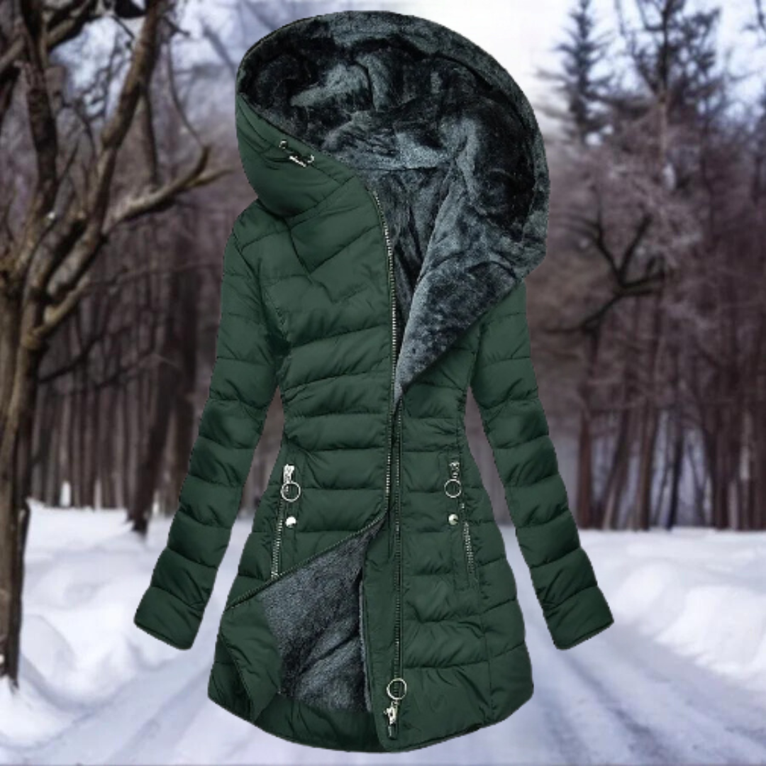 Clarisse™ Luxe Fur-Lined Winter Jacket