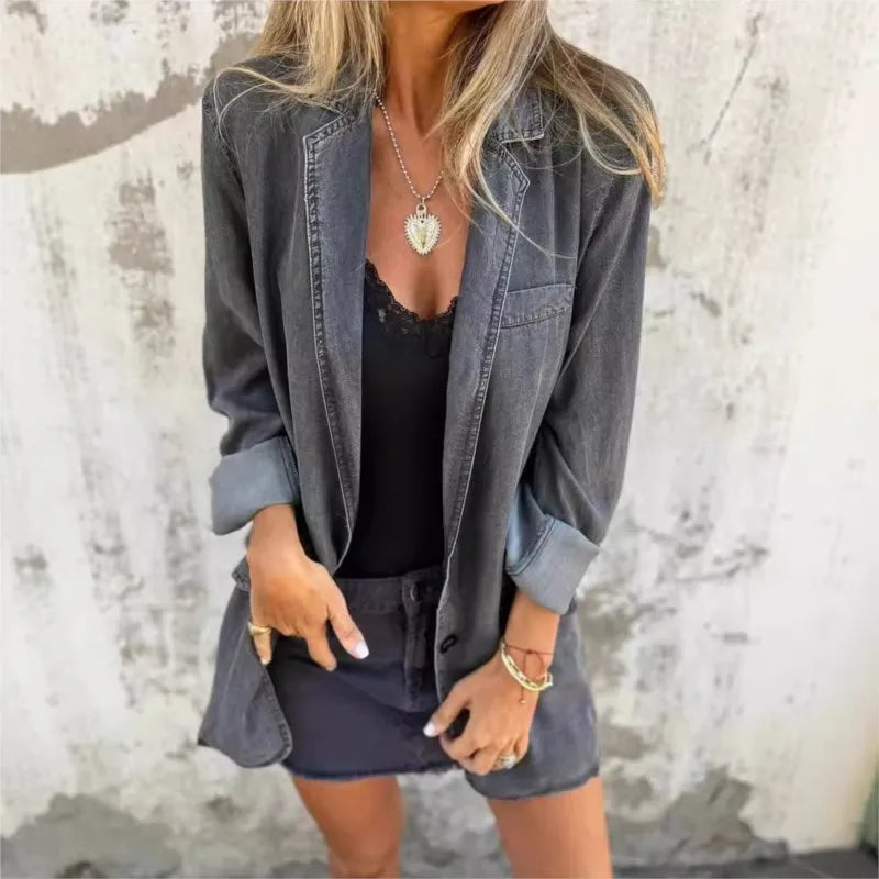 Mireia | Denim Blazer
