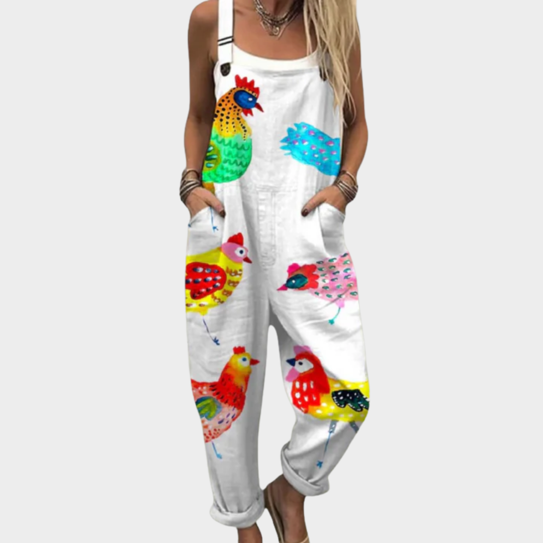 Paelisse | Comfortable Printed Jumpsuit