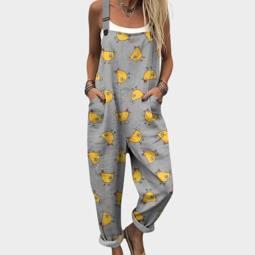Caelyra | Comfortable Printed Jumpsuit