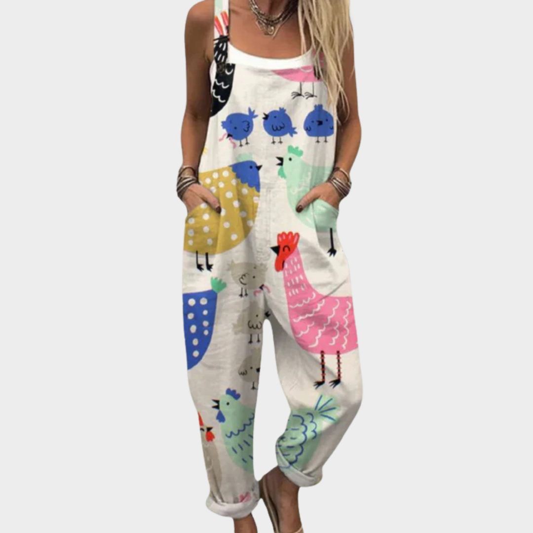 Myressa | Comfortable Printed Jumpsuit