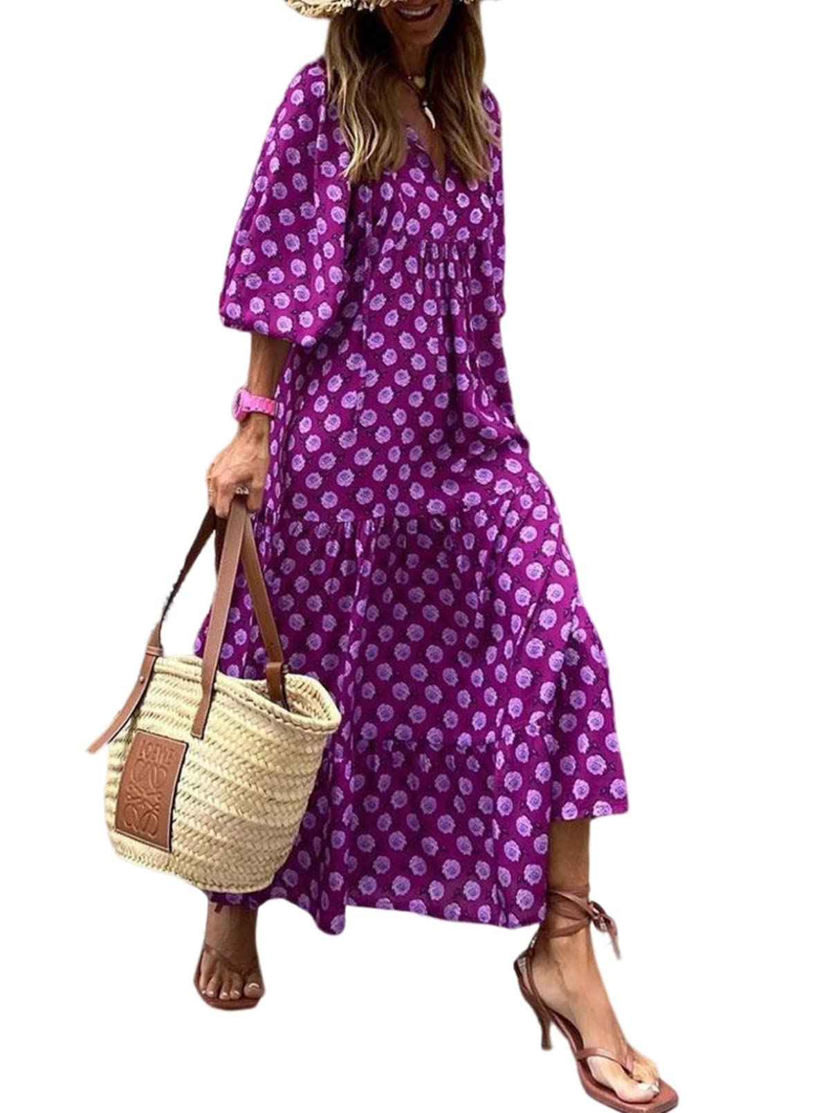 Vivienne | Flowy Maxi Dress