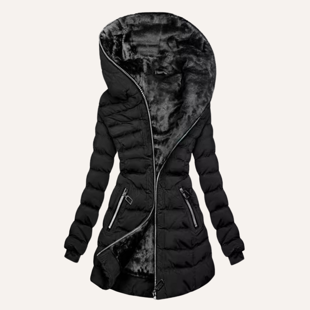 Clarisse™ Luxe Fur-Lined Winter Jacket