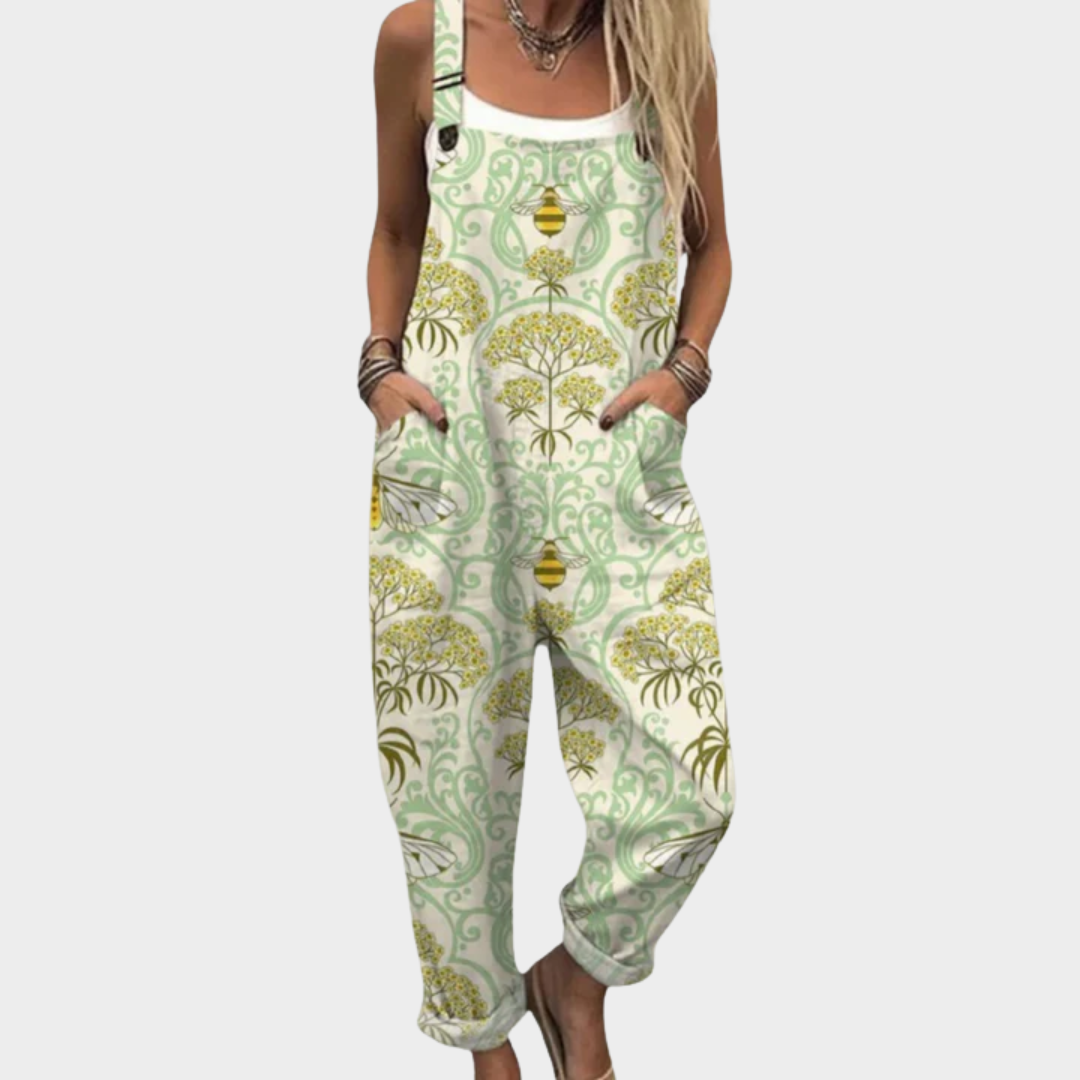 Aethyra | Comfortable Printed Jumpsuit