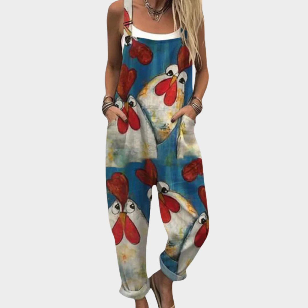 Syvarra | Comfortable Printed Jumpsuit