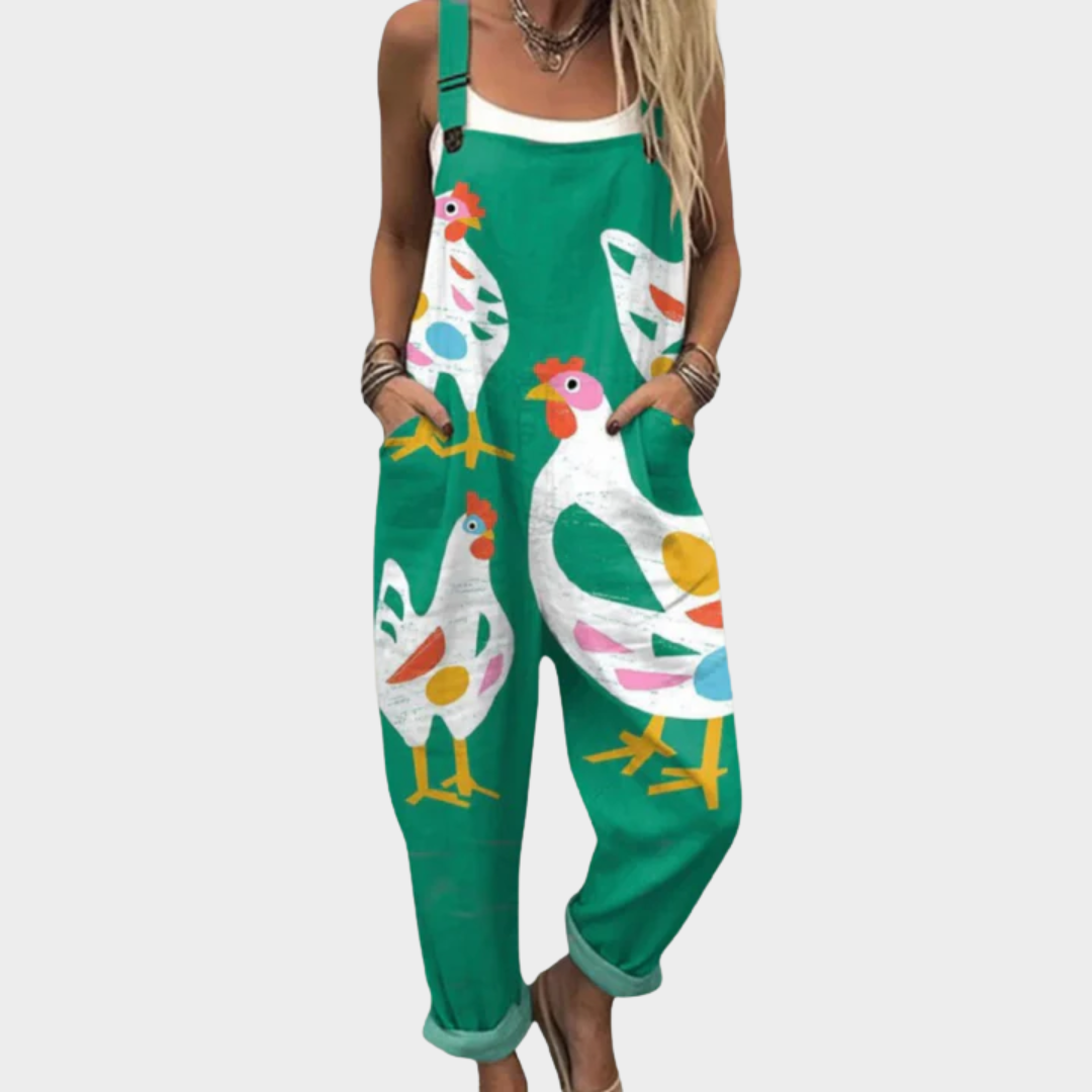 Helyssa | Comfortable Printed Jumpsuit