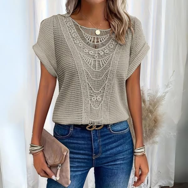 Sophie | Vintage Lace Detail Top