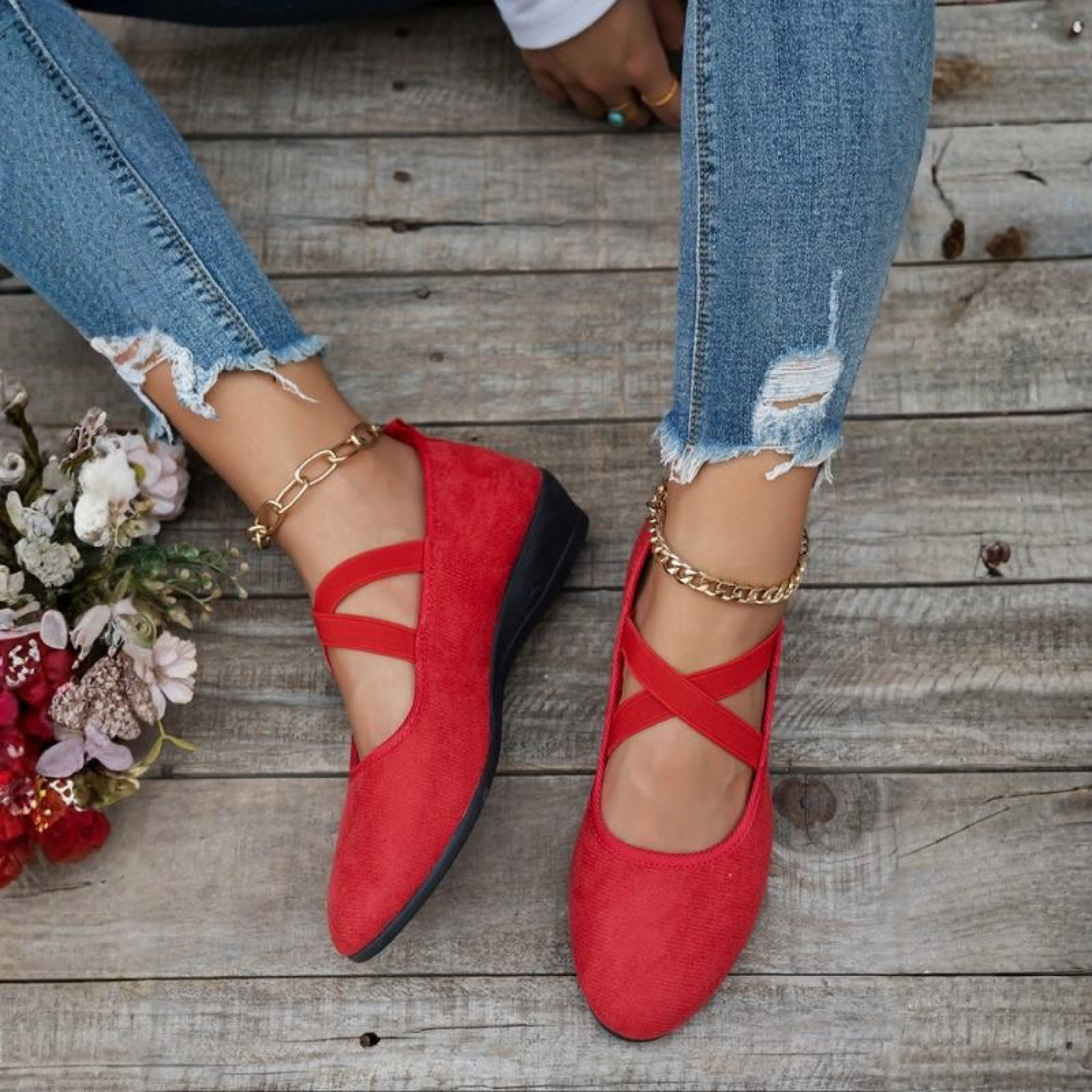 Elena Comfort Flats
