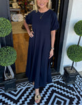 Maxine | Chic Puff Sleeve Maxi Dress