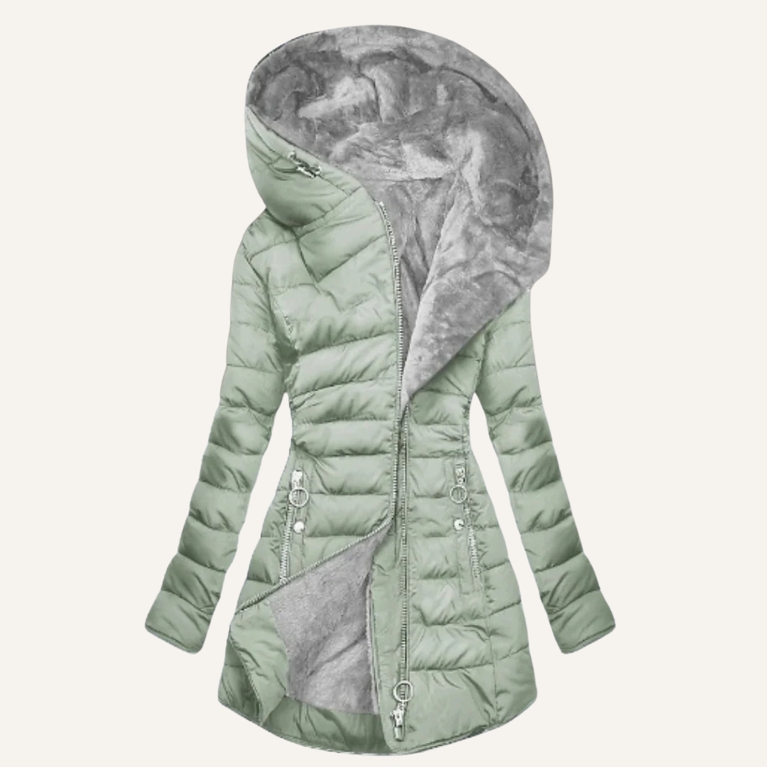 Clarisse™ Luxe Fur-Lined Winter Jacket
