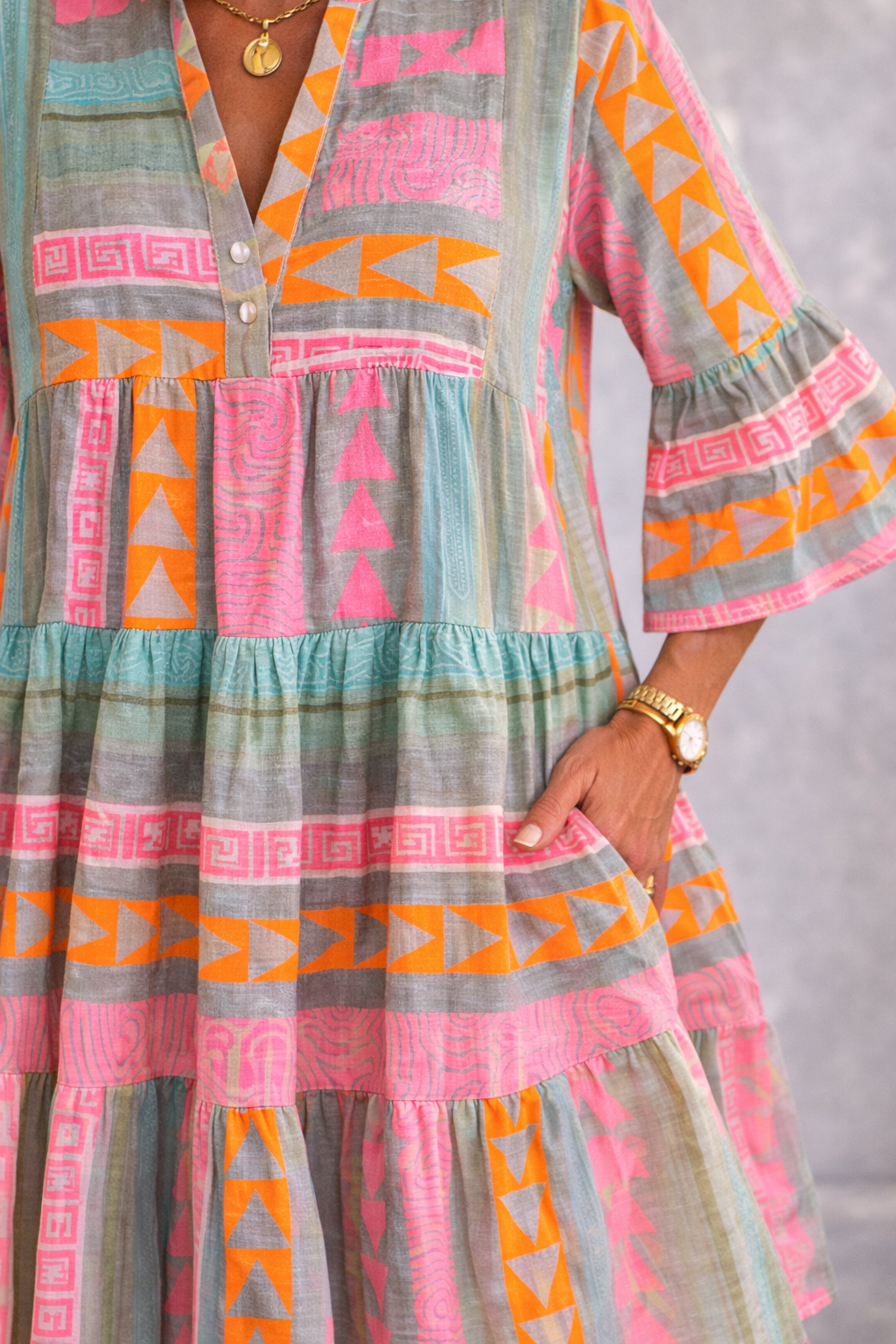Lucy | Patterned Dress