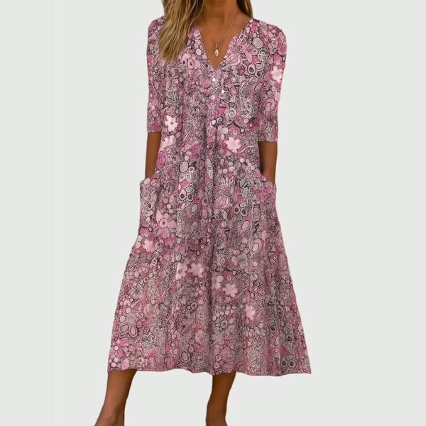 Harlow | Graceful Midi Dress