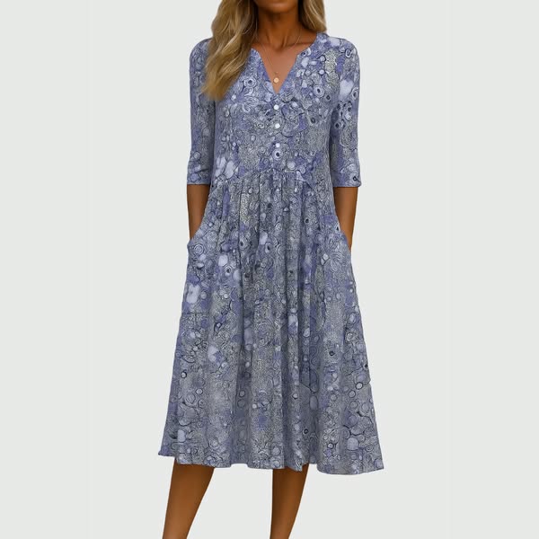 Harlow | Graceful Midi Dress