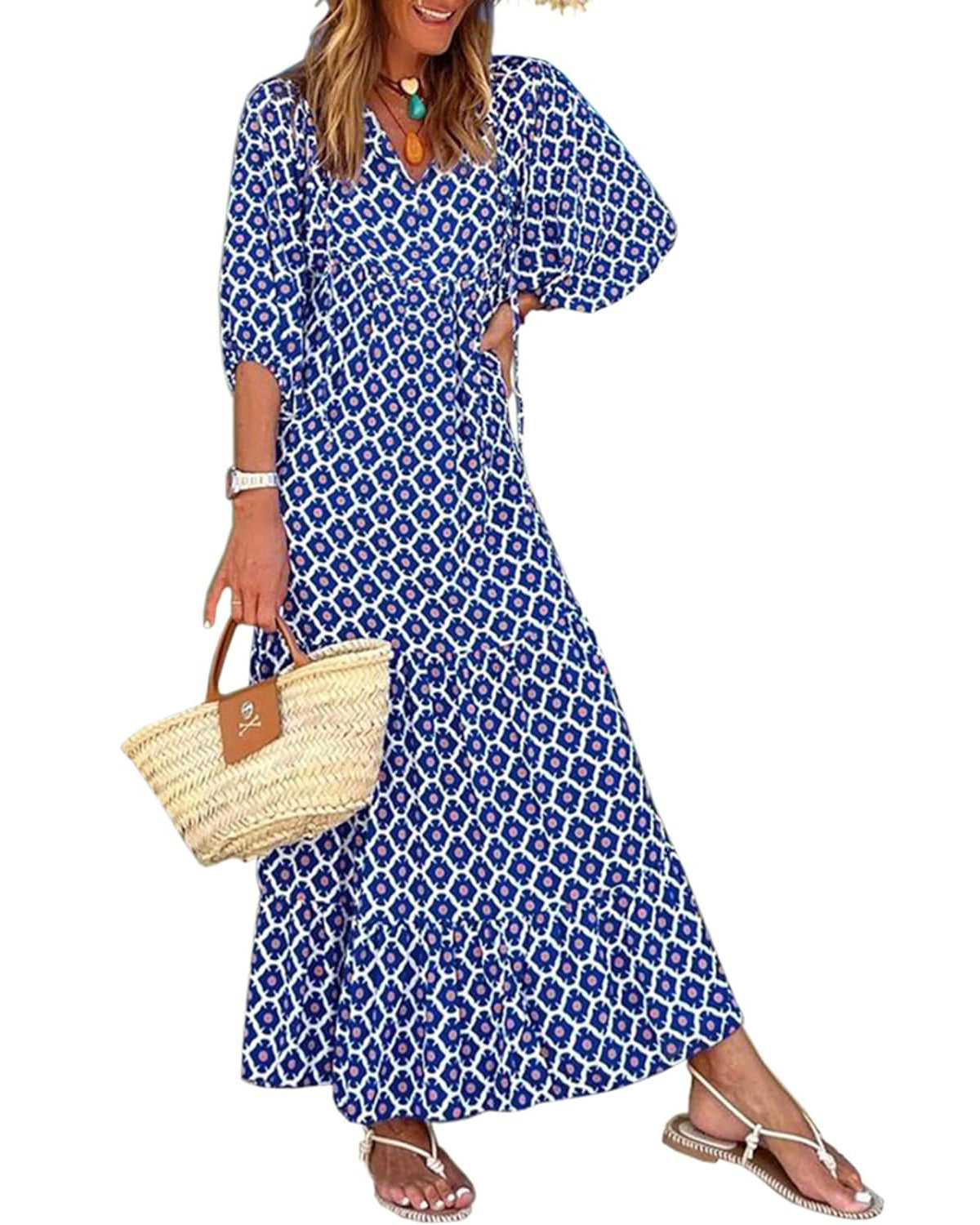 Vivienne | Flowy Maxi Dress