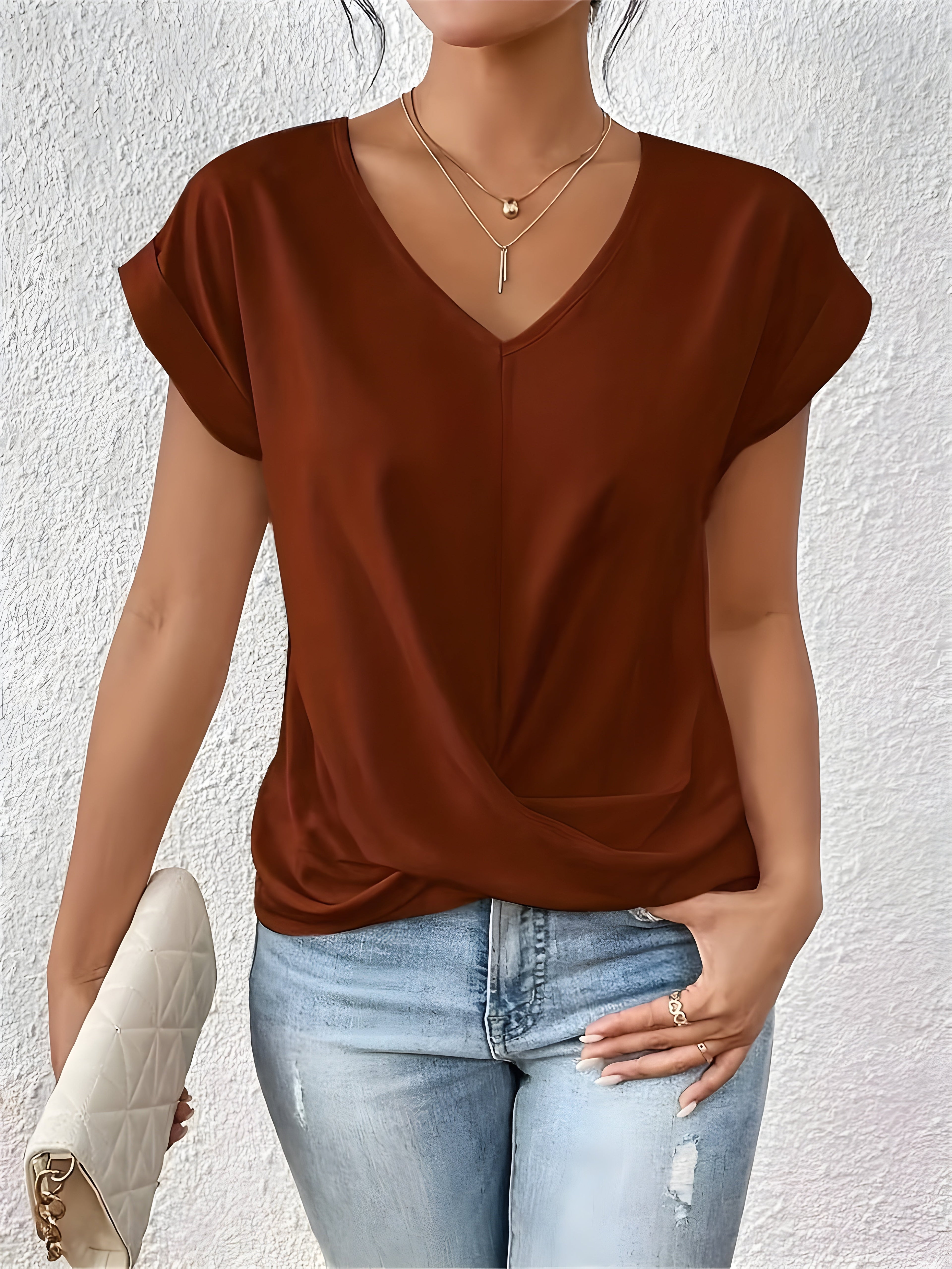 Meika | Twist Detail Top
