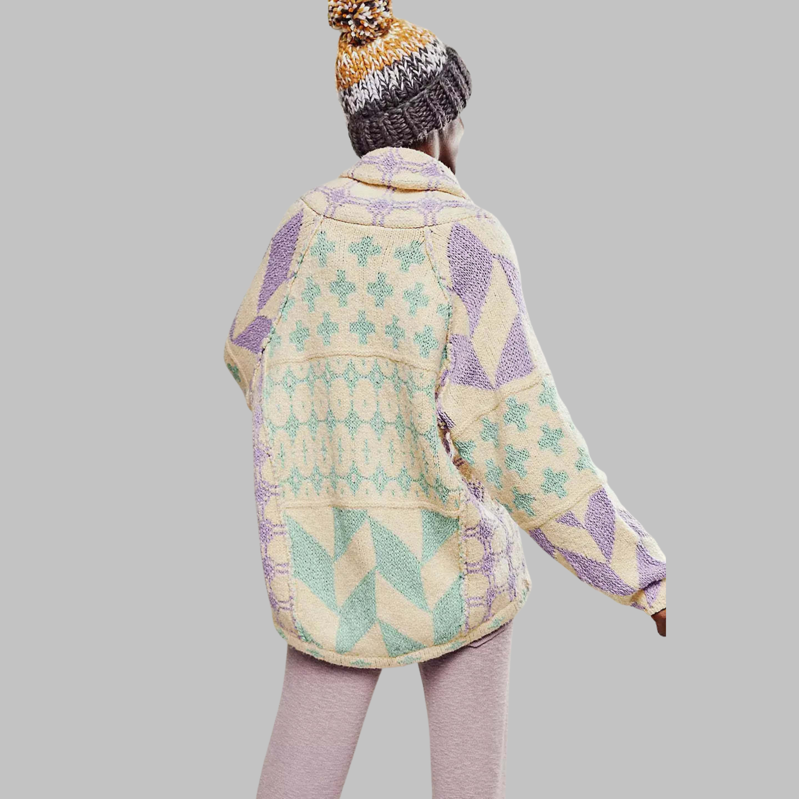 Portia™ | Cozy Vintage Knit Cardigan