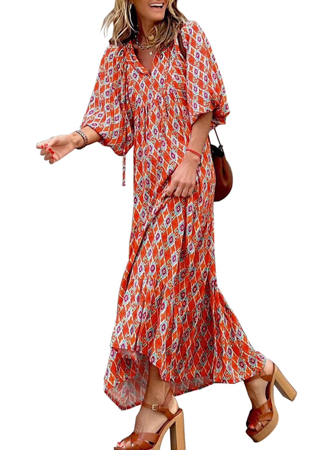 Vivienne | Flowy Maxi Dress