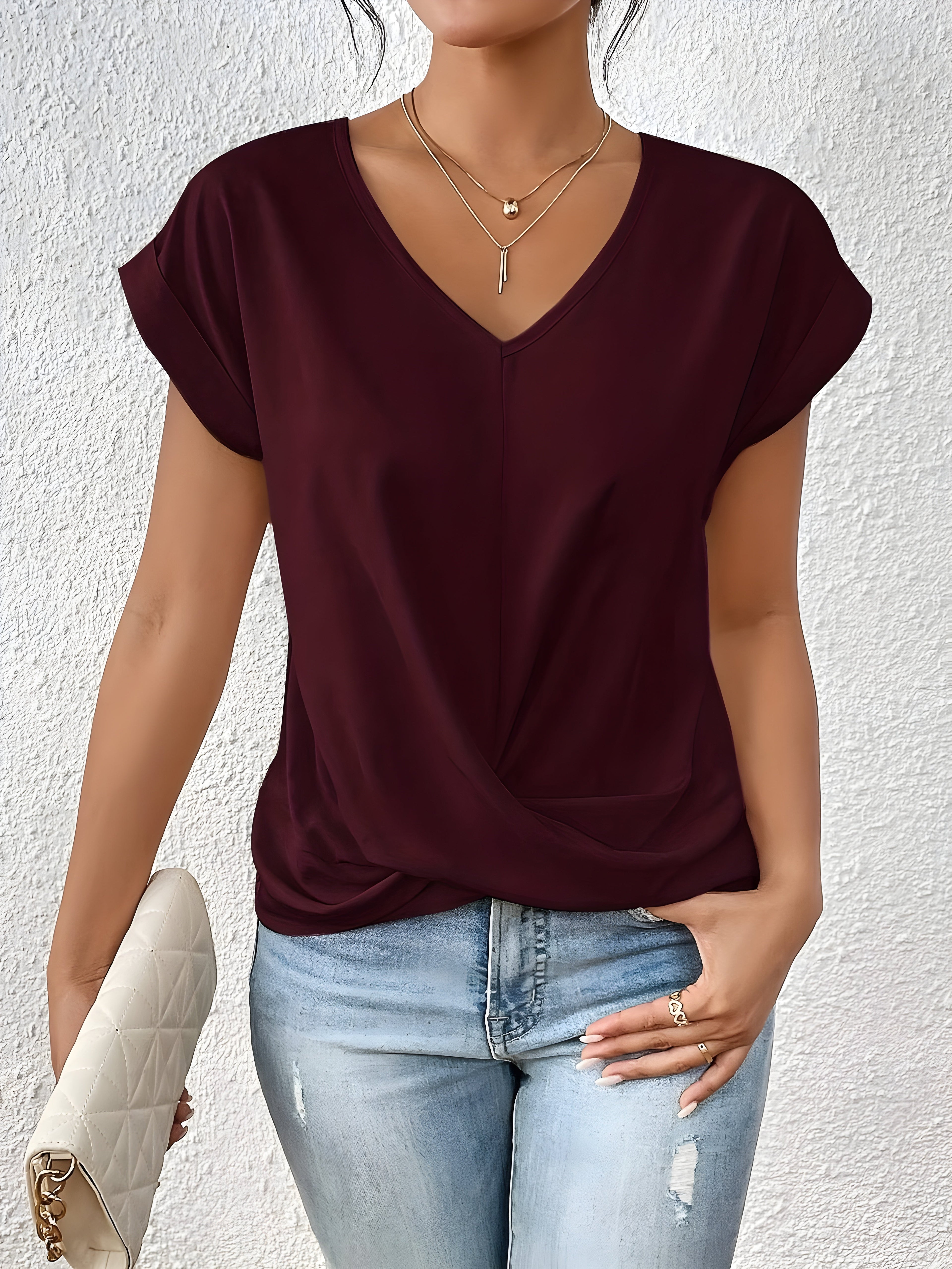 Meika | Twist Detail Top
