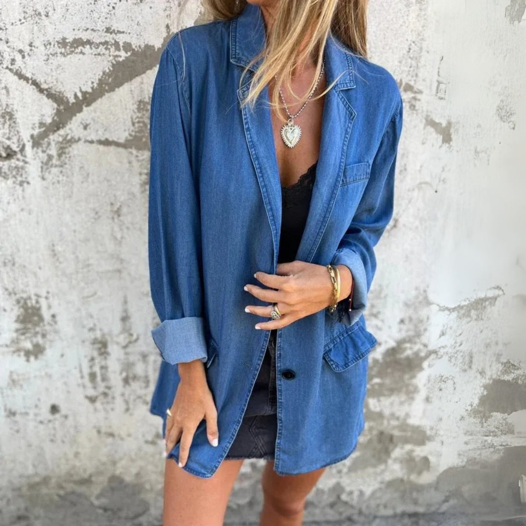 Mireia | Denim Blazer