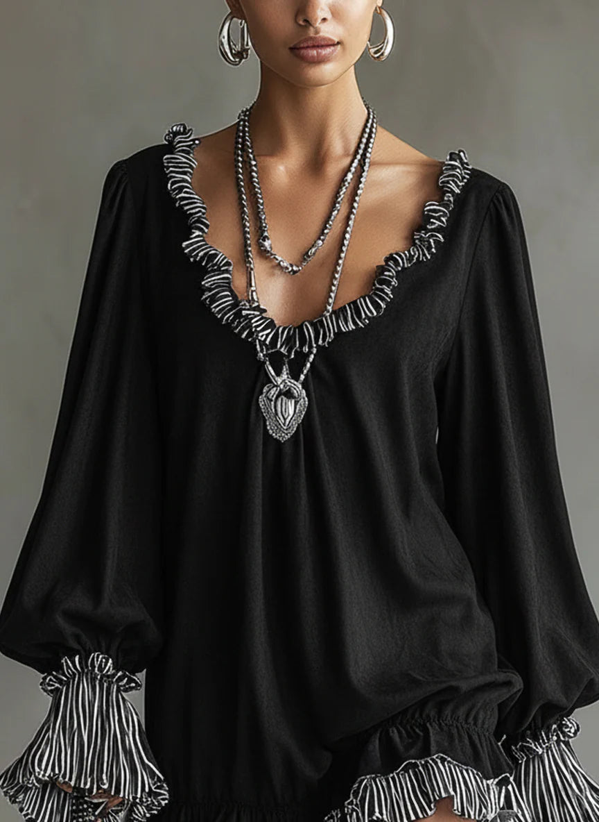 Elowen | Ruffled Comfort Dress