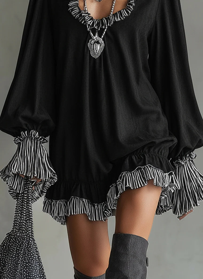 Elowen | Ruffled Comfort Dress