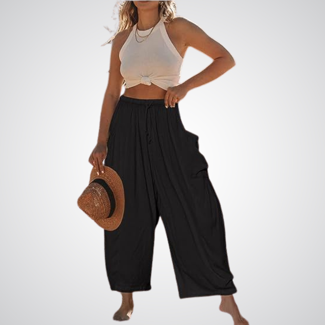 Lynna | Wide-Leg Comfort Pants