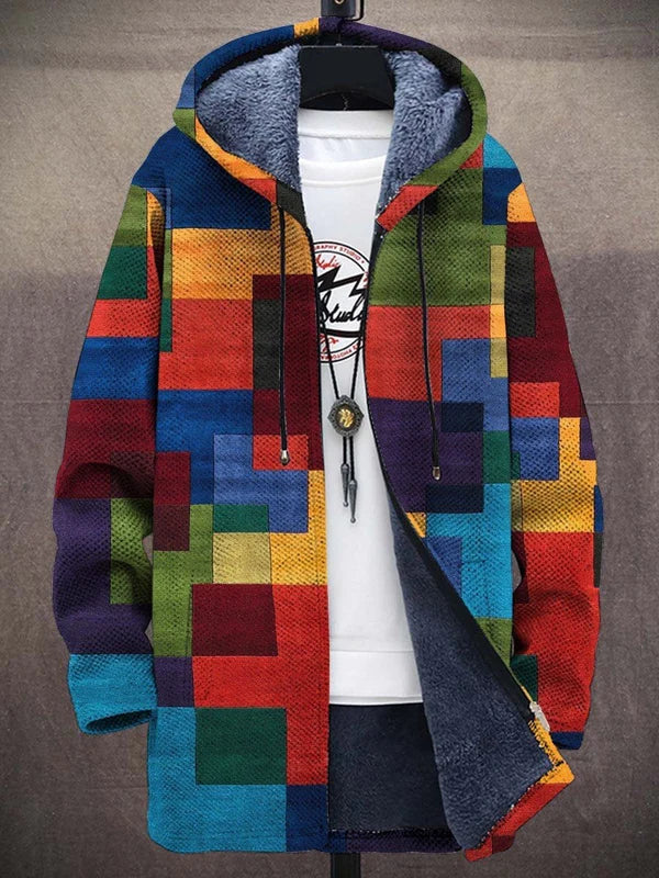 Mirellos™ | Cozy Colorblock Fleece Jacket