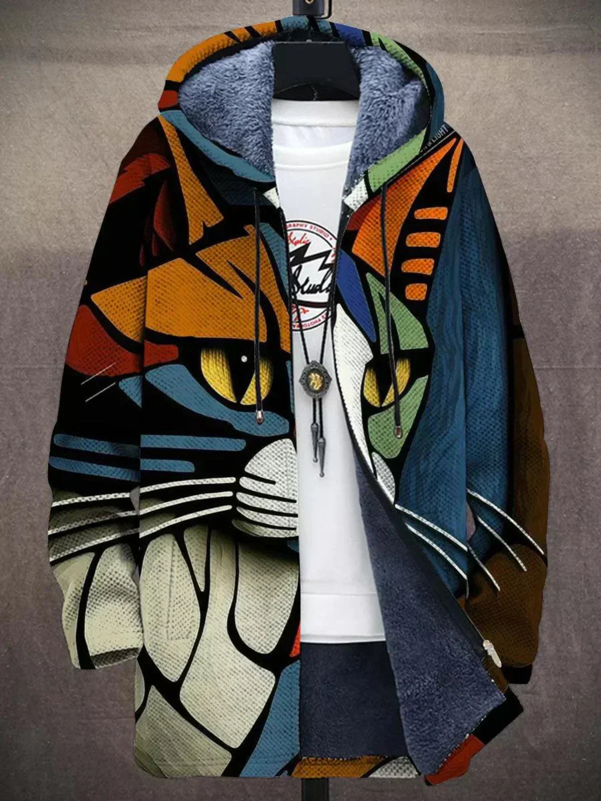 Mirellos™ | Cozy Colorblock Fleece Jacket