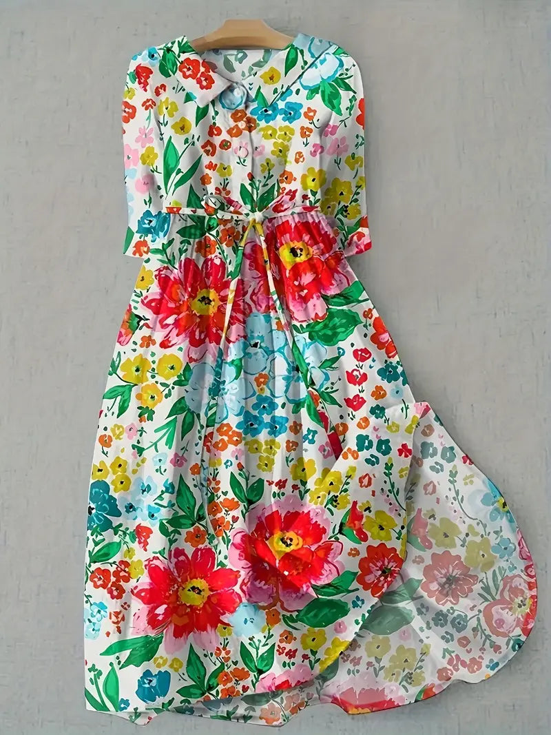 Jez | Vibrant Spring Dress