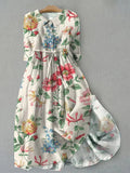 Lily | A-Line Floral Dress