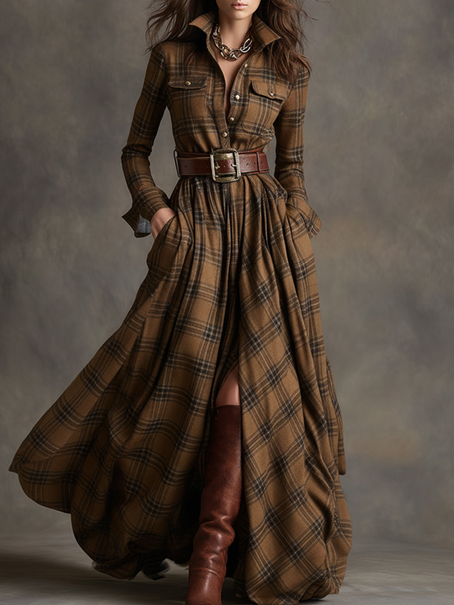 Scarlett™ | Belted Shirt Dress