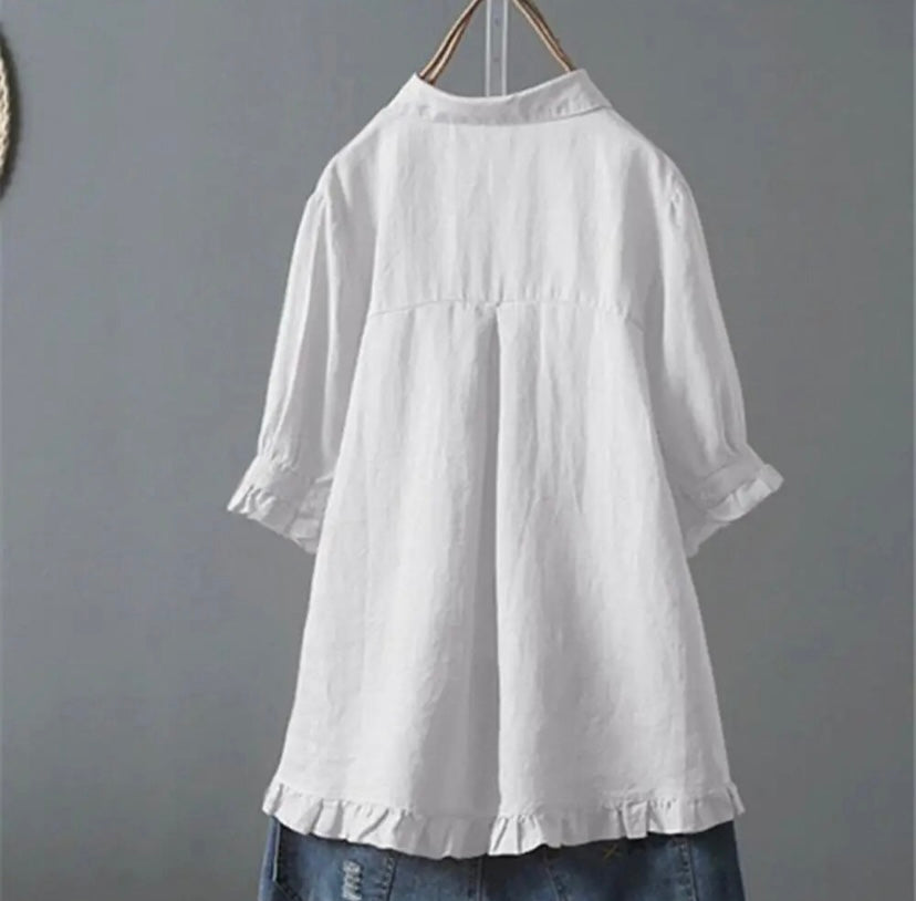 Lene | Everyday Ruffle Top