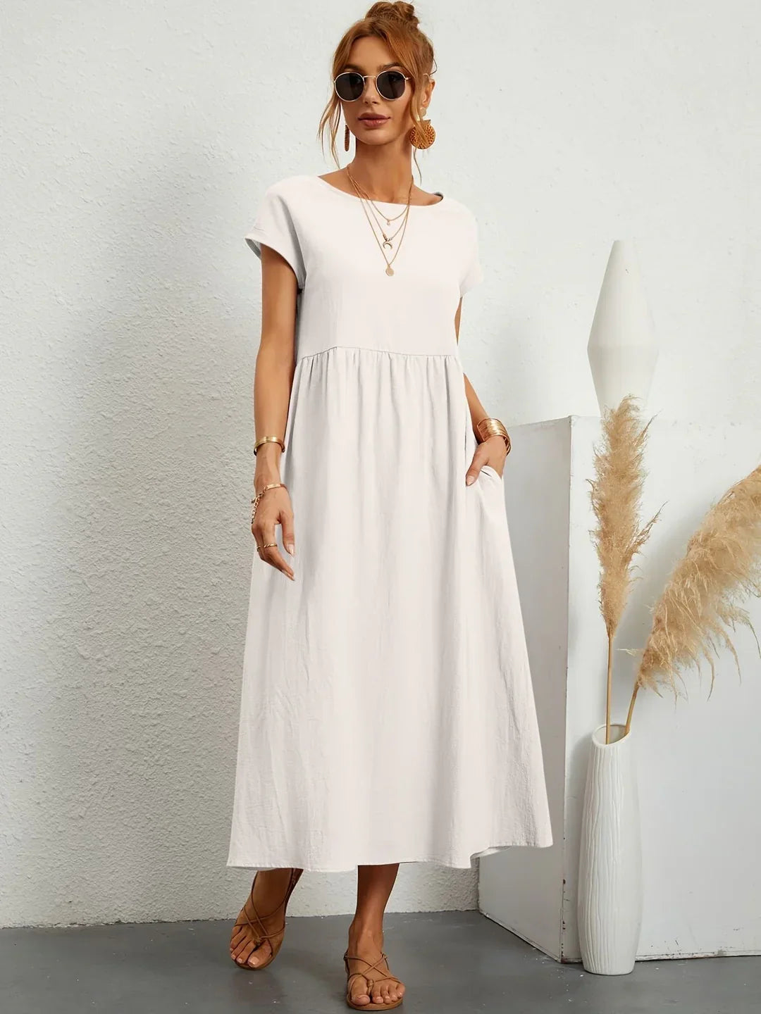Ellianna | Effortless Cotton Dress