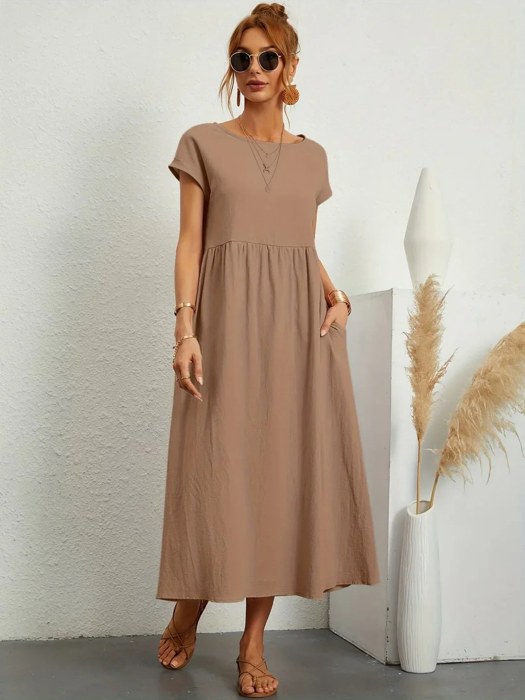 Ellianna | Effortless Cotton Dress
