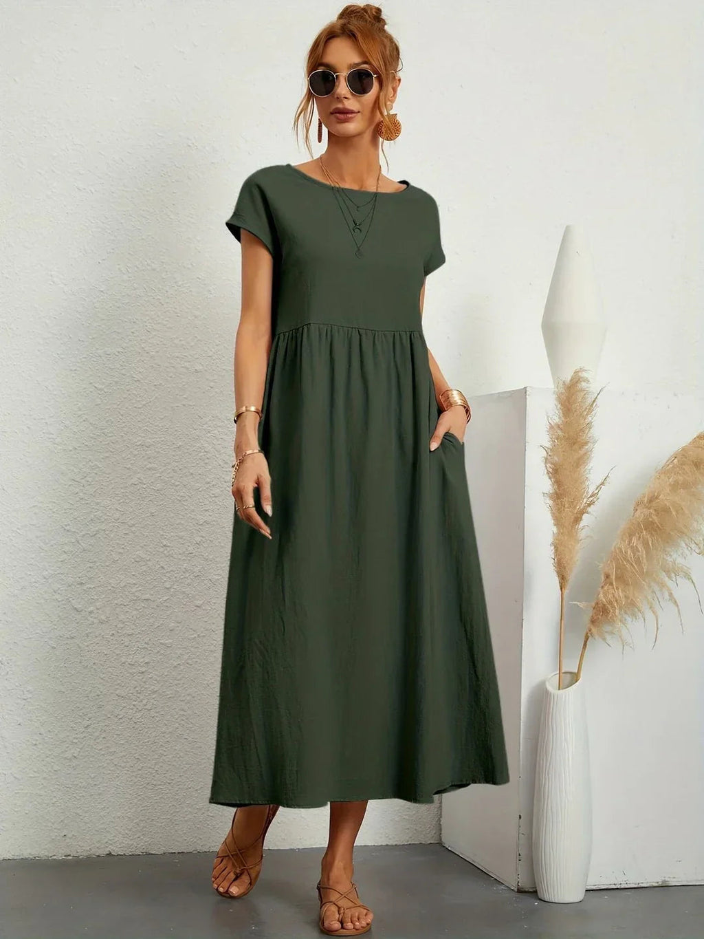 Ellianna | Effortless Cotton Dress