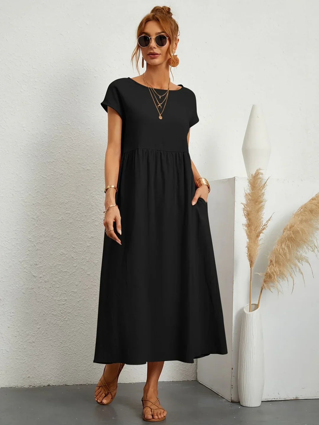 Ellianna | Effortless Cotton Dress