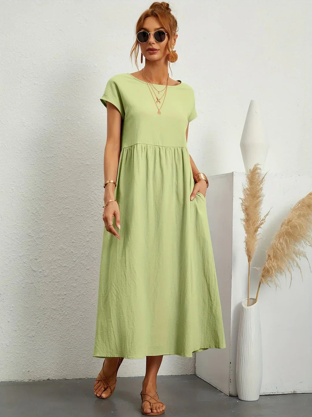 Ellianna | Effortless Cotton Dress