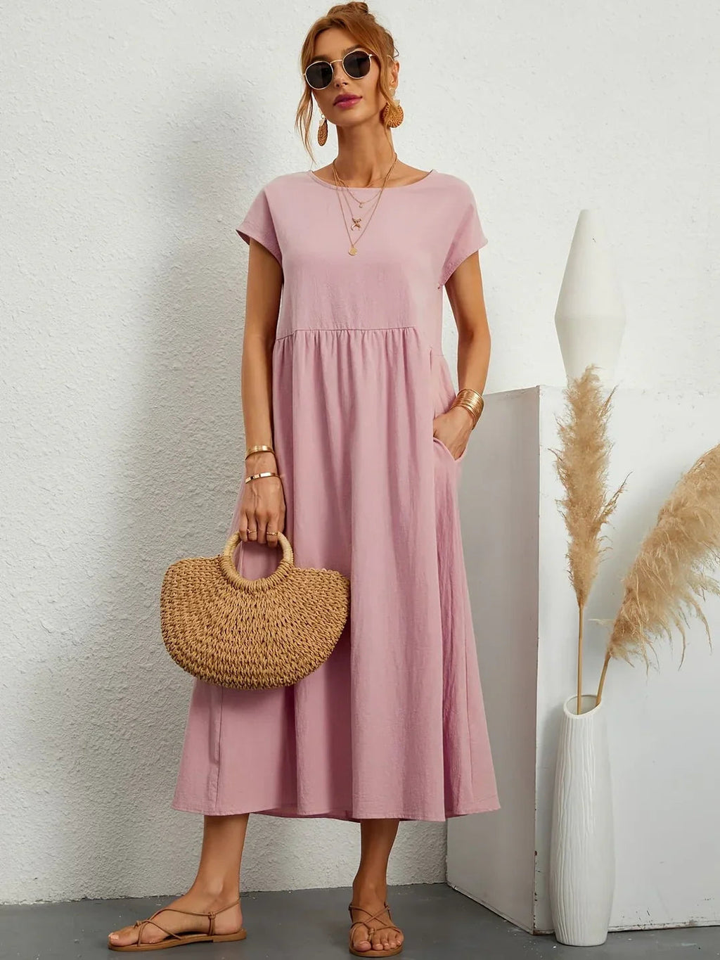 Ellianna | Effortless Cotton Dress