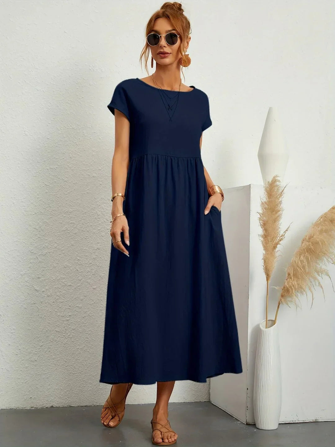 Ellianna | Effortless Cotton Dress