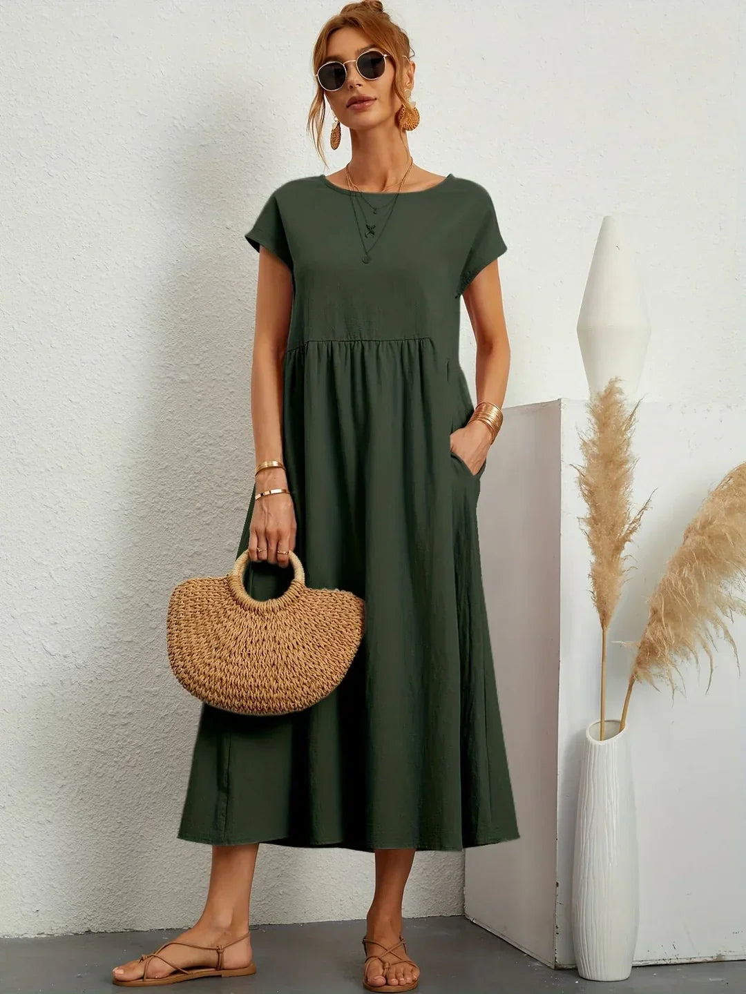 Ellianna | Effortless Cotton Dress